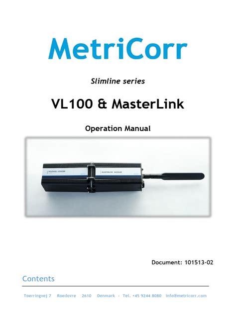 master link manual pdf